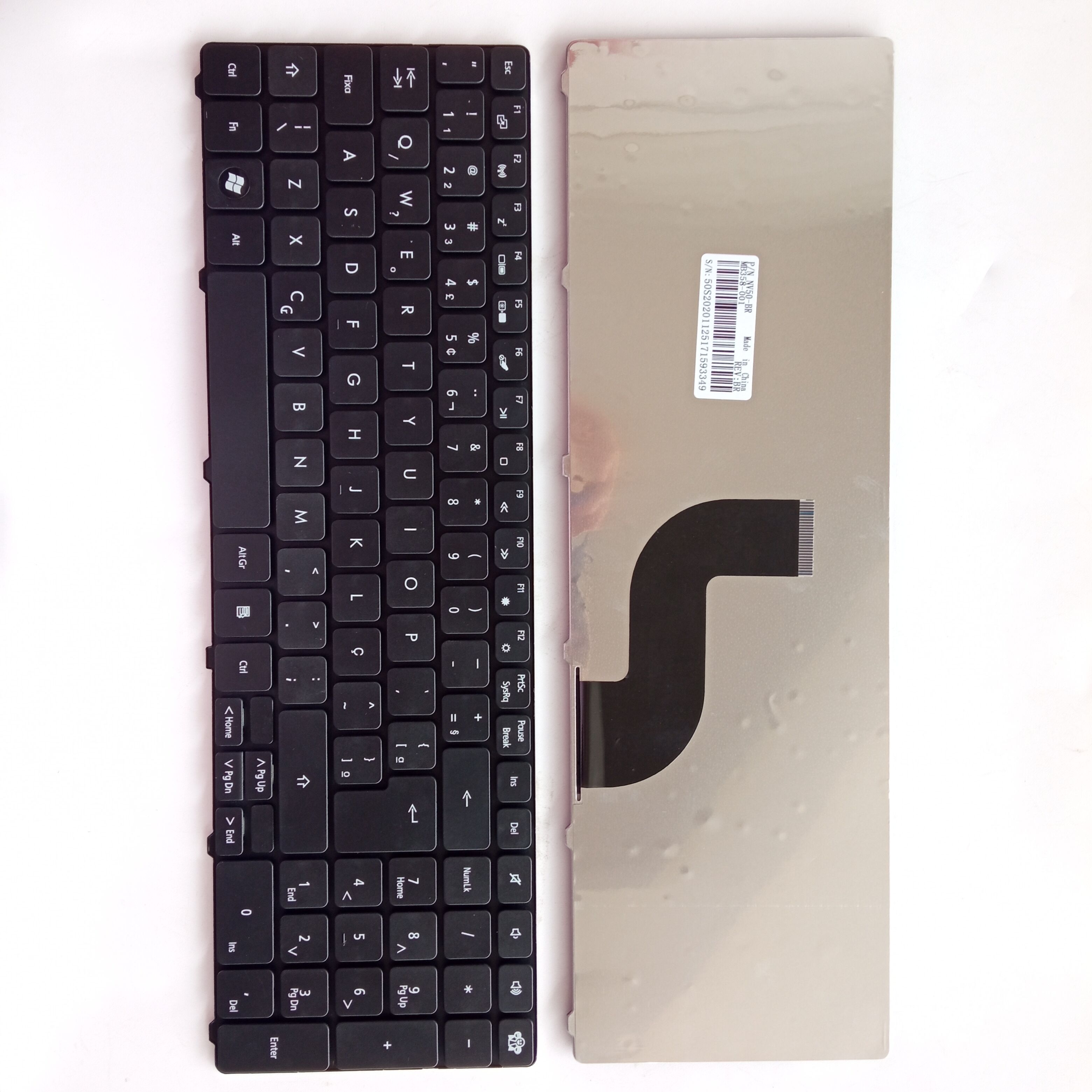 Picture of New Replacement Laptop Keyboard For ACER NV50 BLACK BR Layout